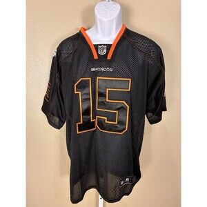 NFL Tim Tebow NFL Jersey Black with Stitched Numbers/Name On Back Size Large